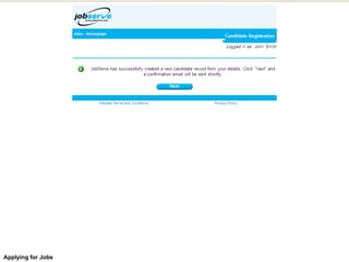 Applying for Jobs 