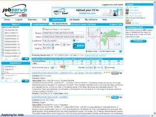 Applying for Jobs 