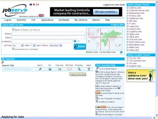 Applying for Jobs 