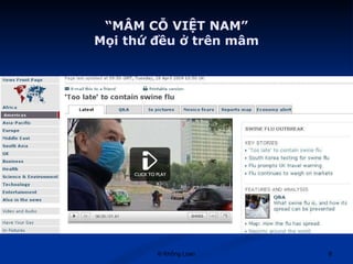 “ MÂM CỖ VIỆT NAM” Mọi thứ đều ở trên mâm 