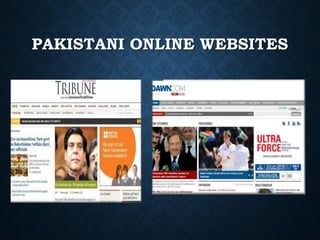 PAKISTANI ONLINE WEBSITES
 