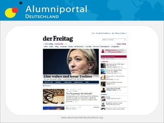 www.alumniportal-deutschland.org
                                   12
 