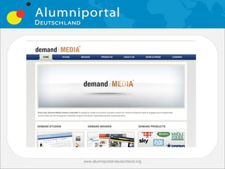 www.alumniportal-deutschland.org
                                   20
 