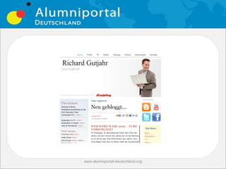 www.alumniportal-deutschland.org
                                   24
 