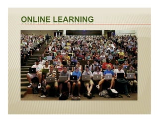 Online learning
