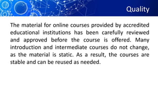 Online learning