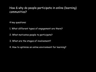 Online Learning Communities | ZIP