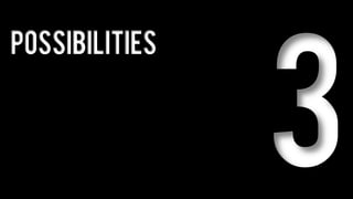 possibilities
3
 