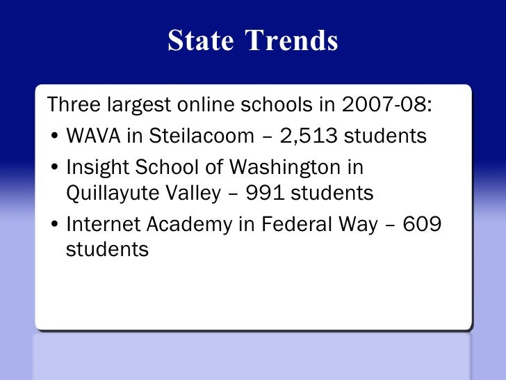 Online school options in washington state