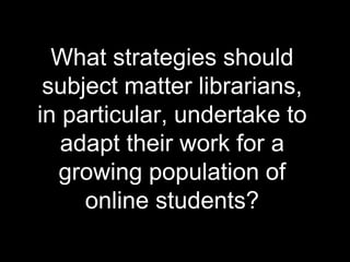 Online Learning Librarian @ UNT
