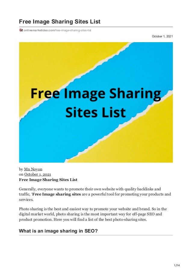 Onlinemarketidea.com free image sharing sites list 2 onlinemarketideacom free image sharing sites list 1 638