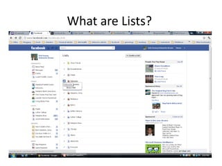 What are Lists?  