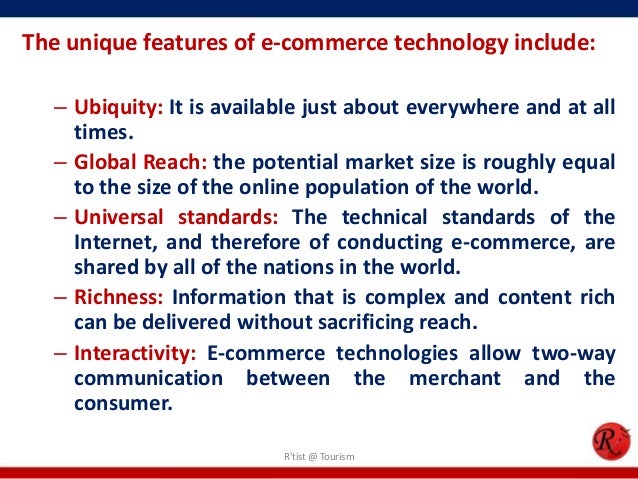 unique features of e commerce technology