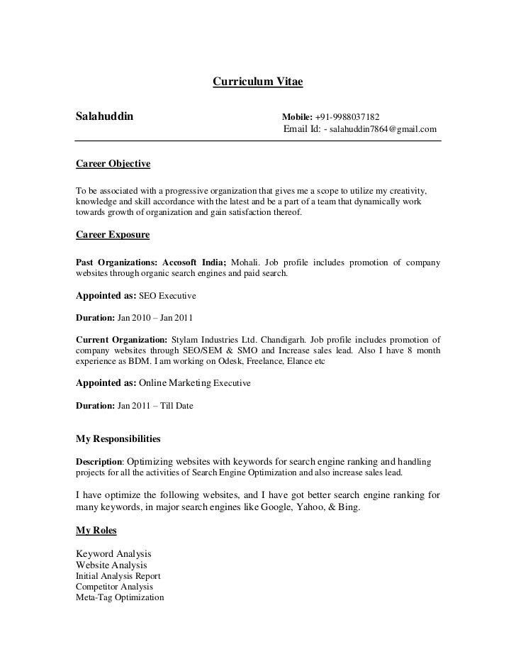 online marketing and bdm resume starter resume examples