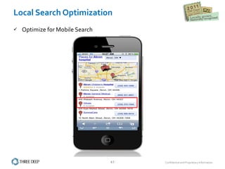 Local Search Optimization Optimize for Mobile Search 