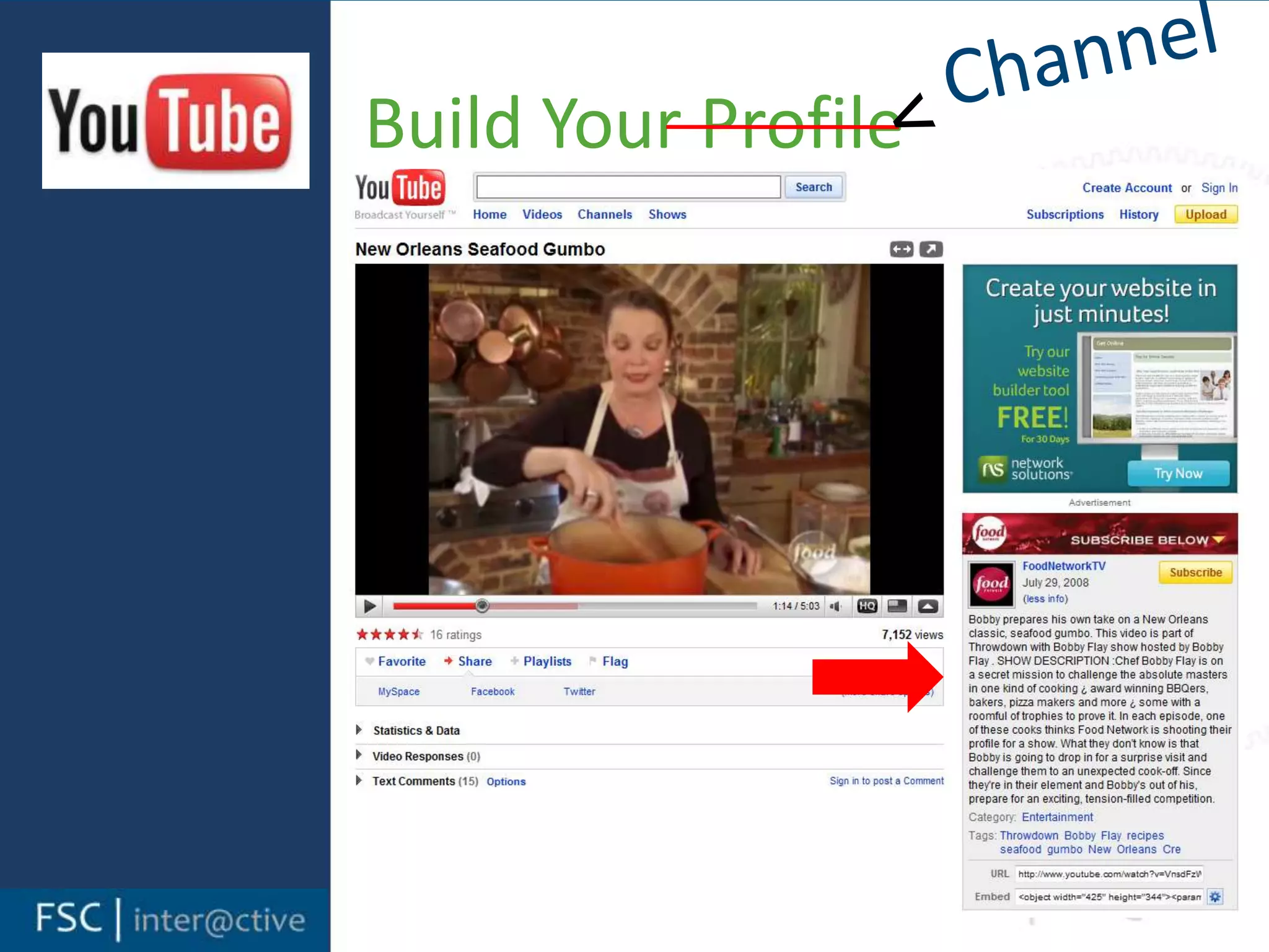  Build Your NetworkLink Flickr with your other social networking outletsFacebookBlog or Website 