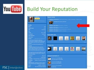 ChannelYouTube   Build Your Profile<