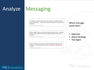 Analyze    Performance/ Tracking