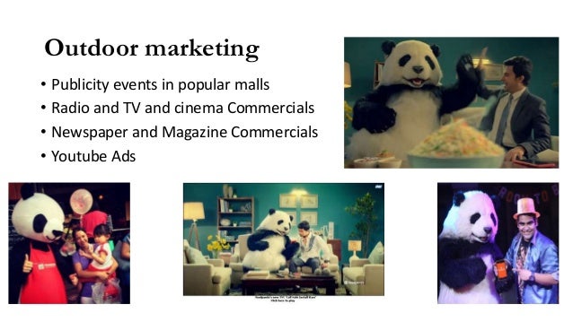 Online marketing strategy of Food Panda