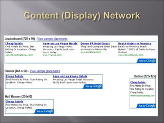 Online marketing presentation