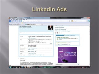 Online marketing presentation