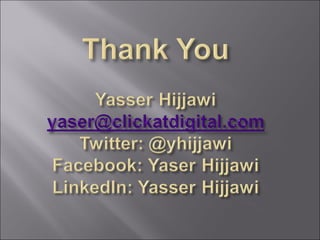 Online marketing presentation