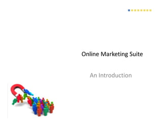 Online Marketing Suite


  An Introduction
 