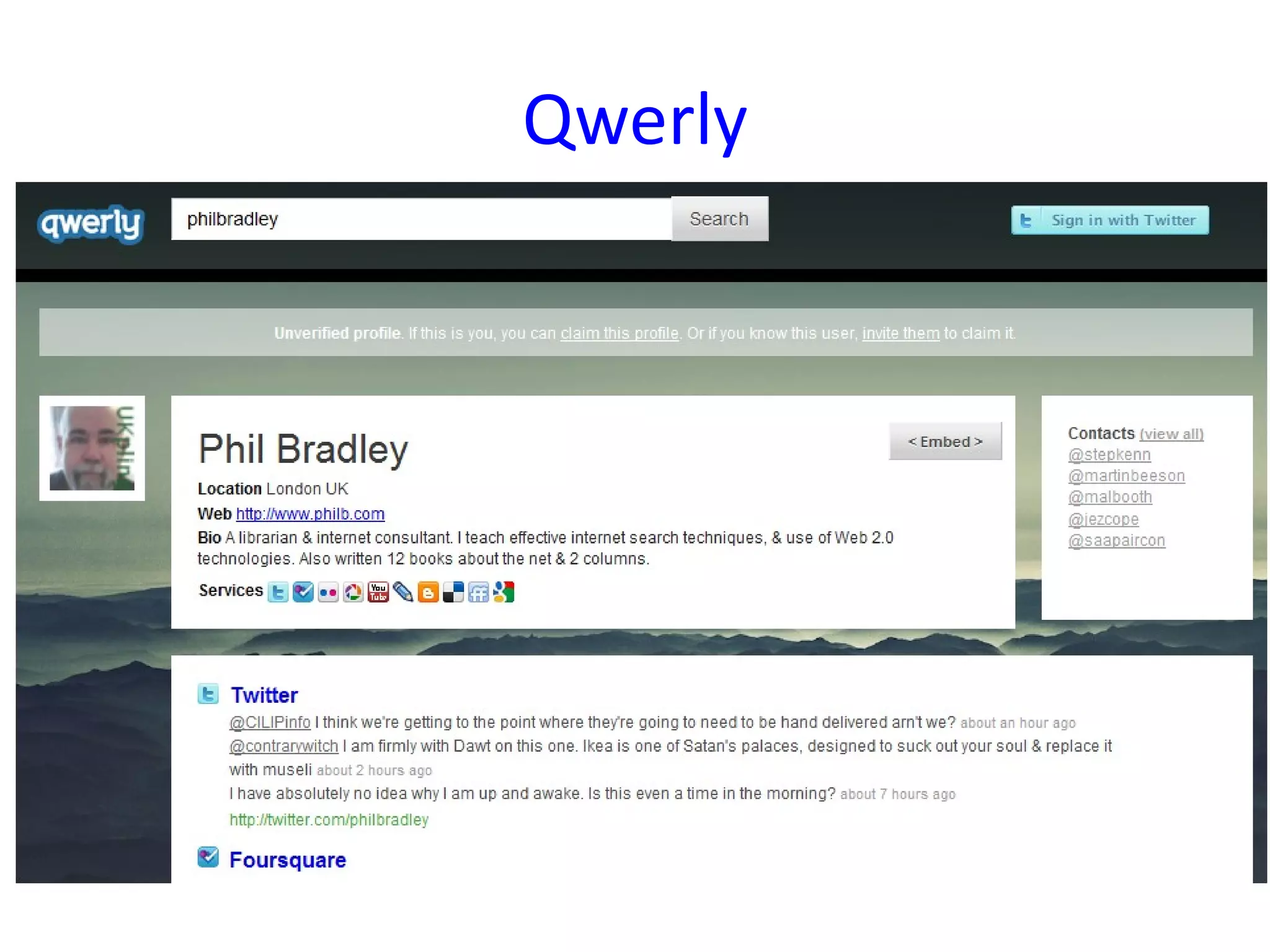Qwerly