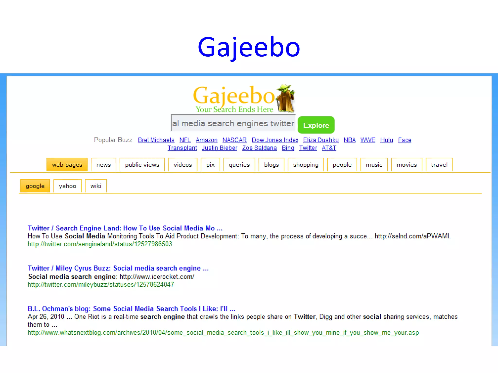 Gajeebo