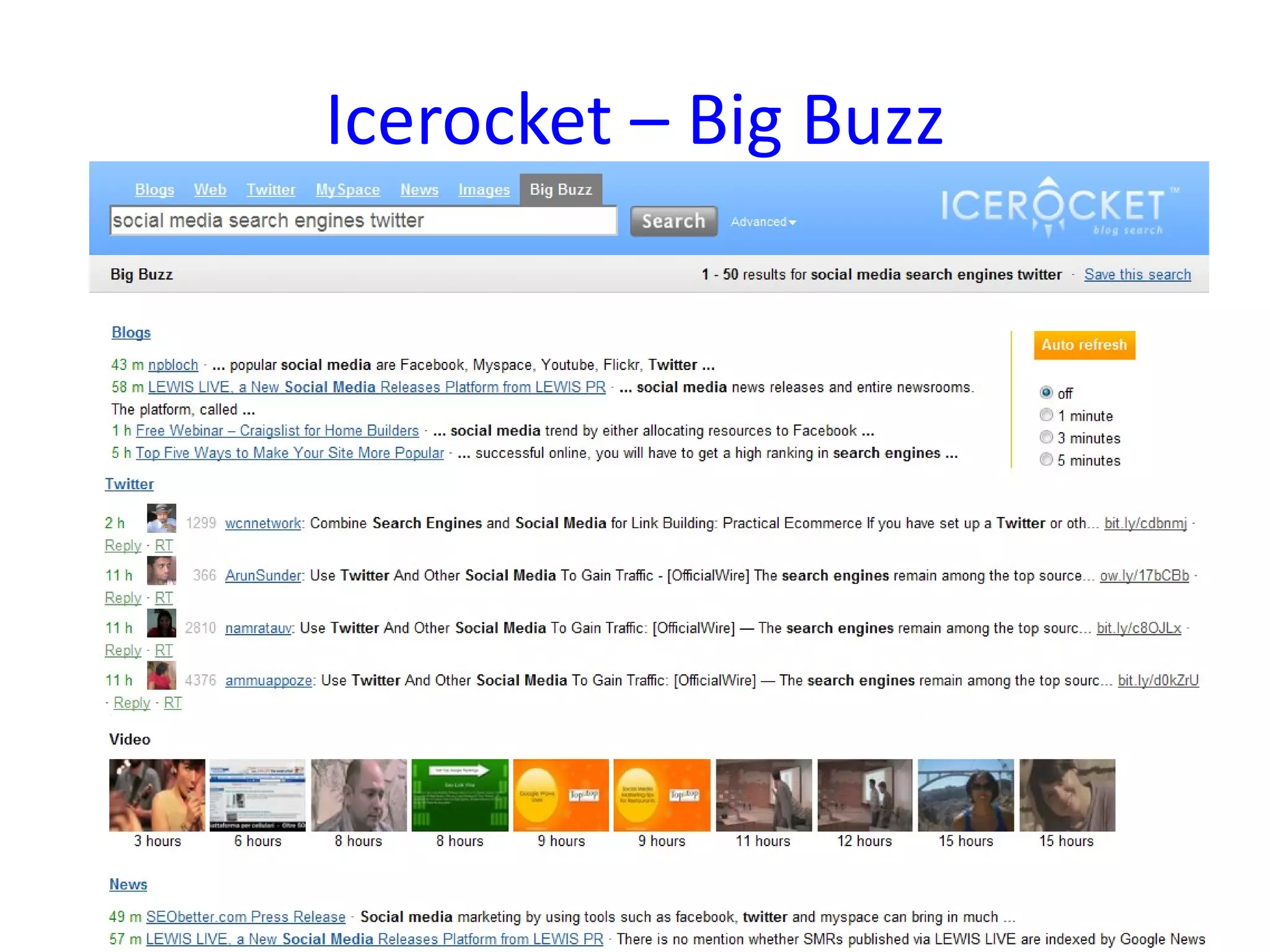 Icerocket – Big Buzz
