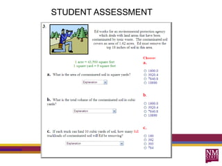 STUDENT ASSESSMENT