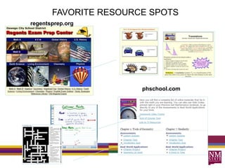 FAVORITE RESOURCE SPOTSregentsprep.orgphschool.com