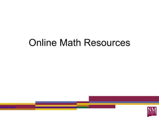 Elementary ResourcesBrain Pop Free Stuffhttp://www.brainpop.com/free_stuff/WebMath.comhttp://www.webmath.com/index3.htmlEducational Resources for K-8 Kidshttp://classroom.jc-schools.net/basic/math.htmlGeometry Games and Resourceshttp://www.homeschoolmath.net/online/geometry.phpMr. R's World of Mathhttp://mathstory.com/
