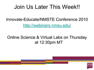 Teaching Math Online