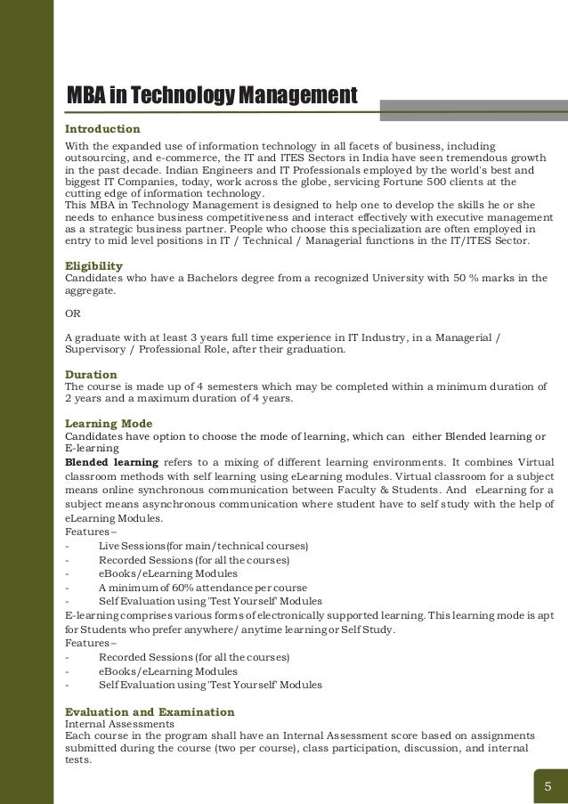 Mba In Technology Management India mba in technology management from largest Mba In Technology Management India mba in technology management from largest