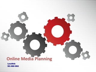 Online Media Planning LunaWeb 901-888-5862 