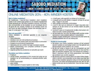 Online Mediation 20%   40% Minder Kosten