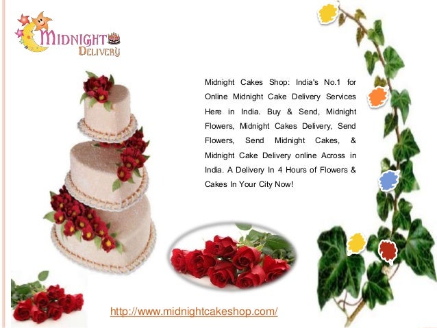 online midnight cake delivery