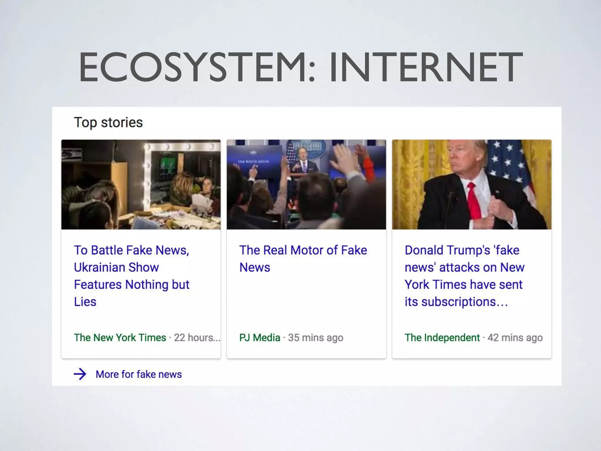 ECOSYSTEM: INTERNET