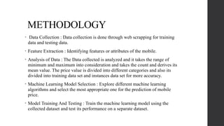 ONLINE MOBILE PRICE PREDICTION USING MACHINE LEARNING (1).pptx