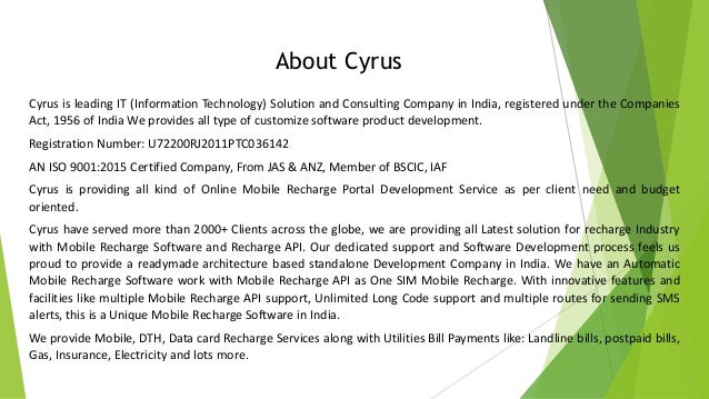 Get B2B/B2C Mobile Recharge Software Online
