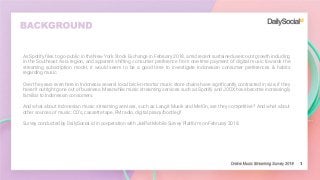 1
As Spotify files to go-public in the New York Stock Exchange in February 2018, amid recent sustained usercount growth in...