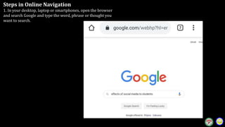 Online navigation Module 3 lesson.pptx