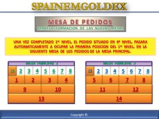 Presentación 2014 EMGOLDEX por SPAINEMGOLDEX