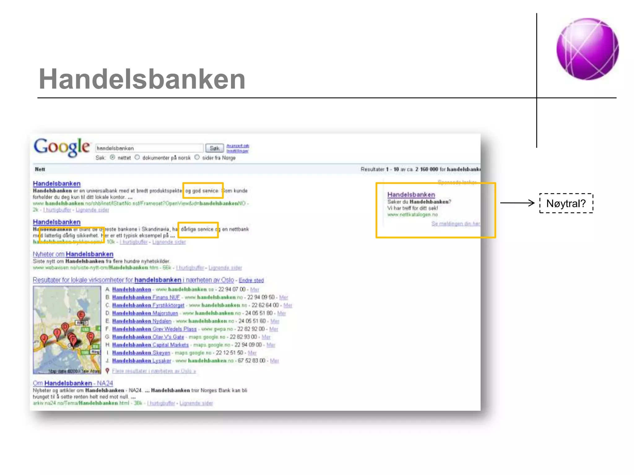 Online Omdømme Del1 Anfo April 2009