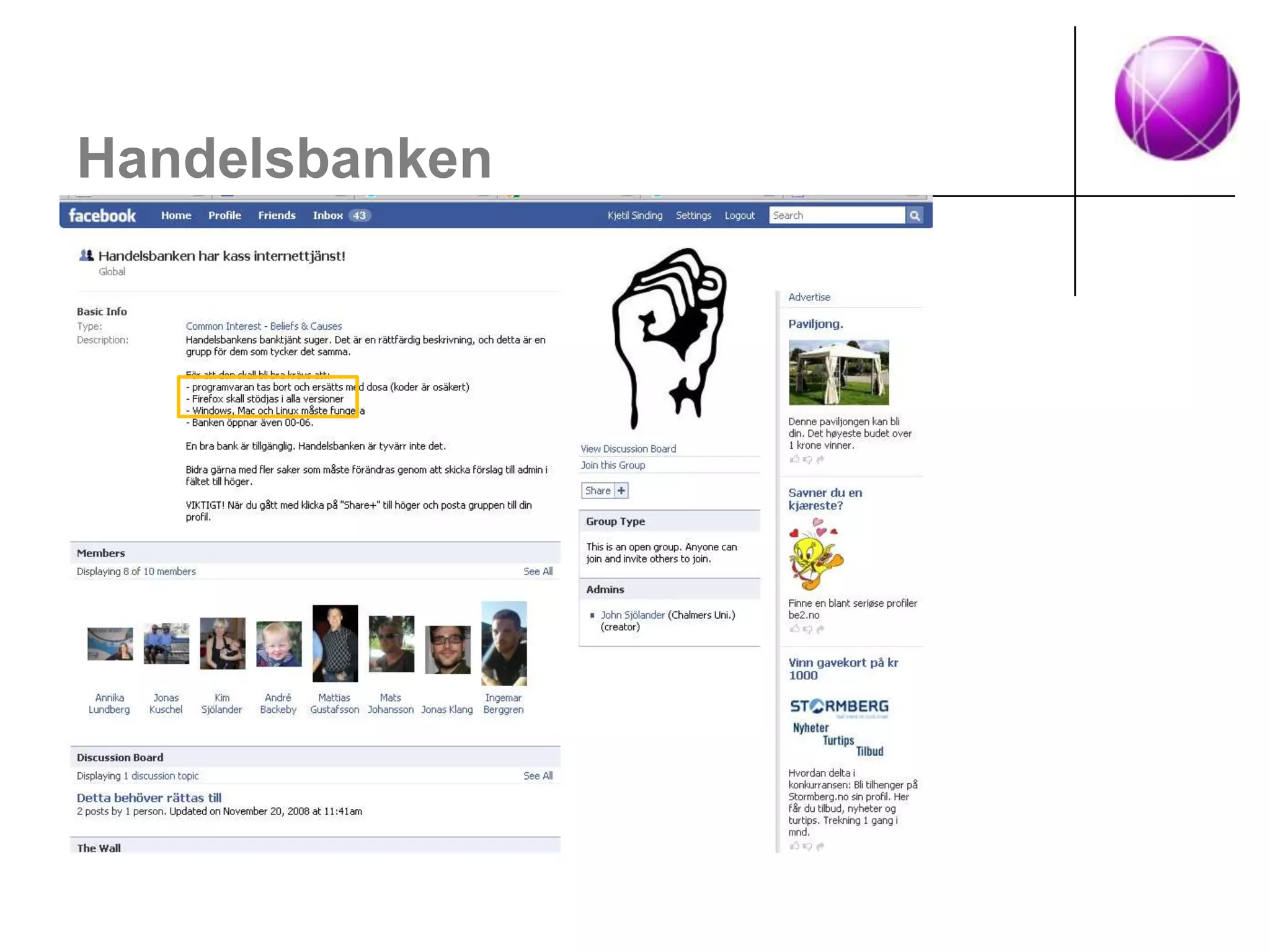 Online Omdømme Del1 Anfo April 2009