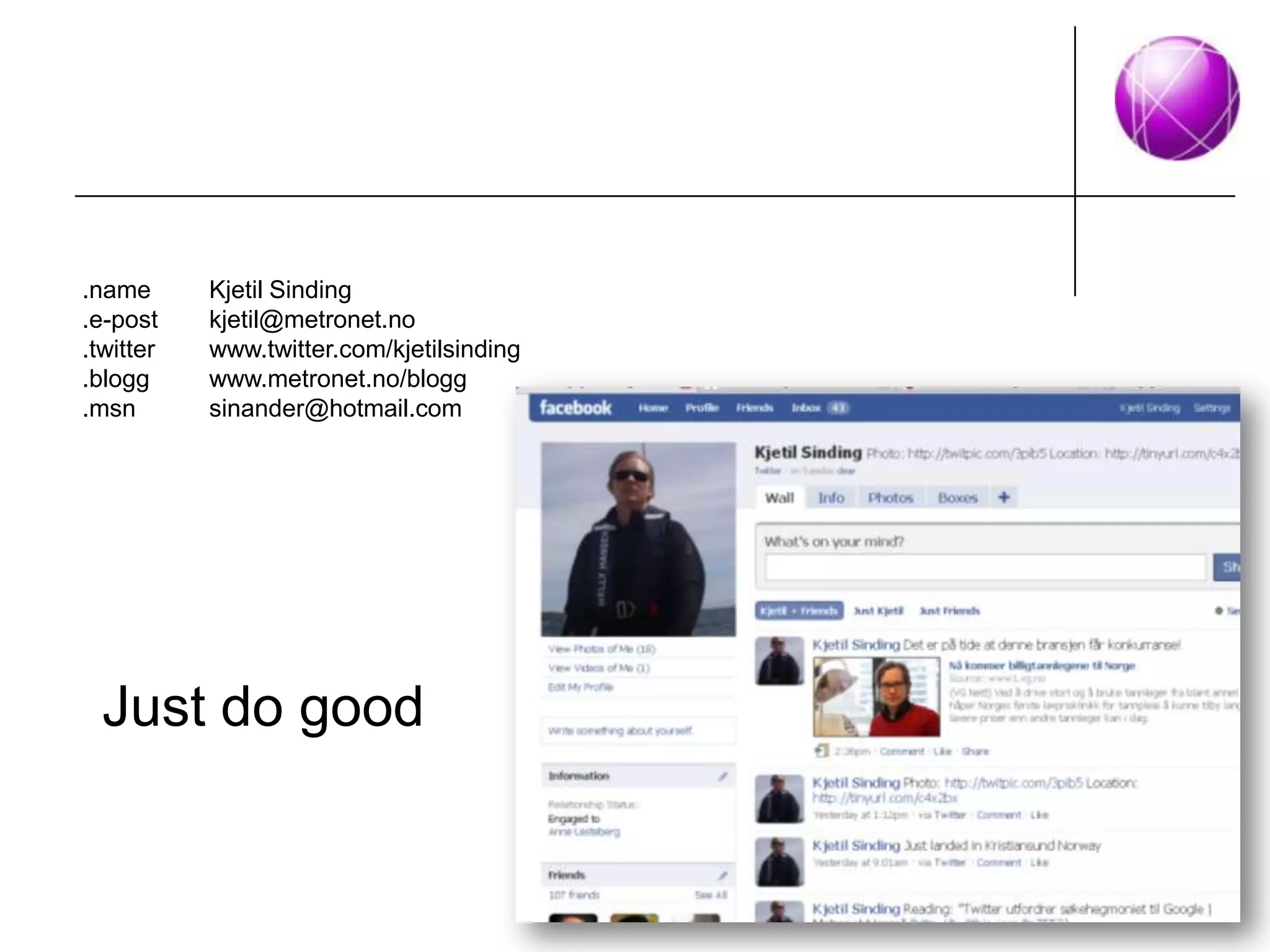Online Omdømme Del1 Anfo April 2009