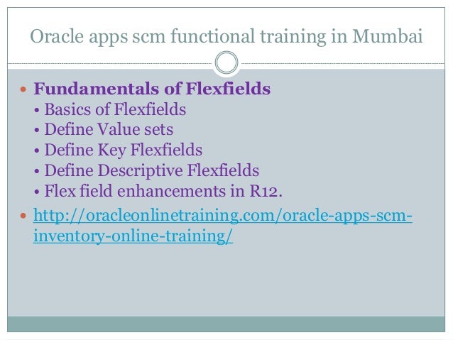 Online oracle apps scm functional training dubai usa