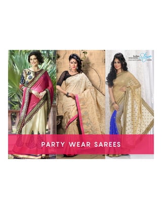 Online part wear sarees