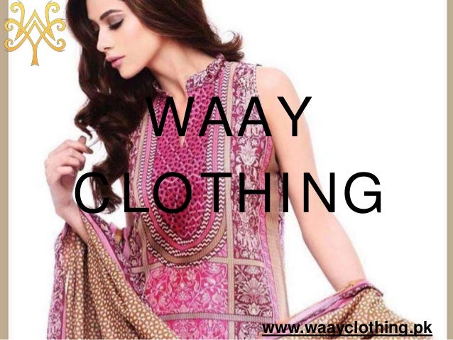 waay clothing party wear